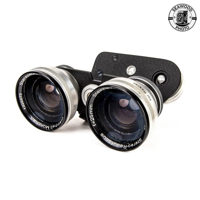 Steinheil Stereo-Redufocus 25mm Wide-Angle Attachment for Stereo Realist GOOD+