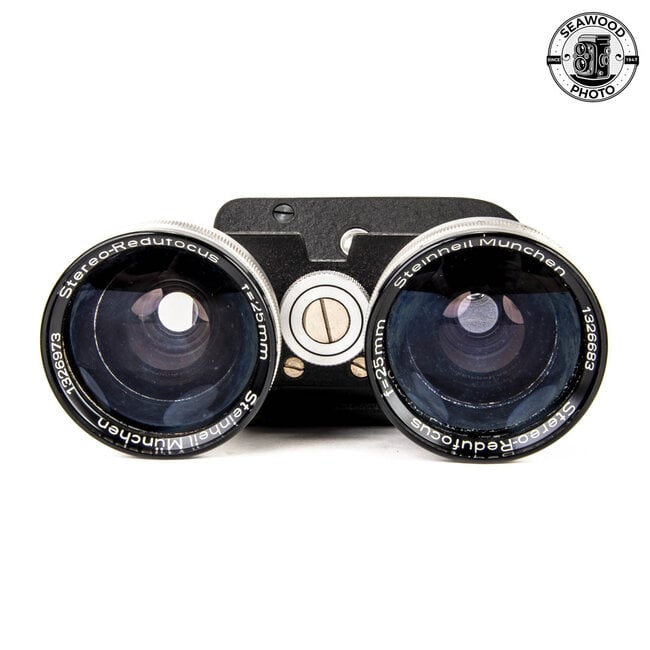 Steinheil Stereo-Redufocus 25mm Wide-Angle Attachment for Stereo Realist GOOD+