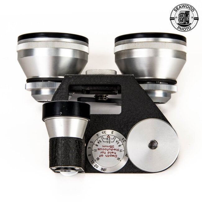 Steinheil Stereo-Redufocus 25mm Wide-Angle Attachment for Stereo Realist GOOD+