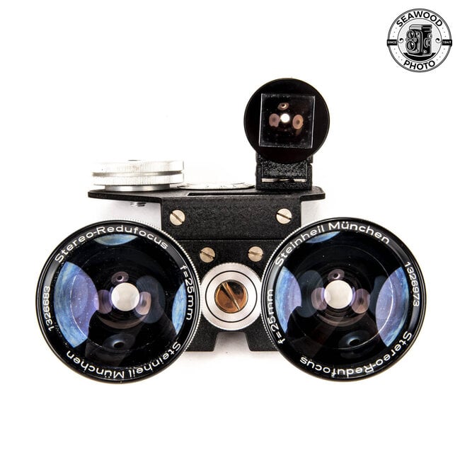 Steinheil Stereo-Redufocus 25mm Wide-Angle Attachment for Stereo Realist GOOD+