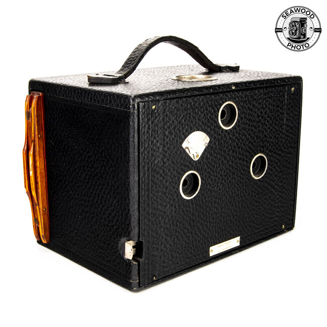Conley Stereo Box Camera c.1908 GOOD