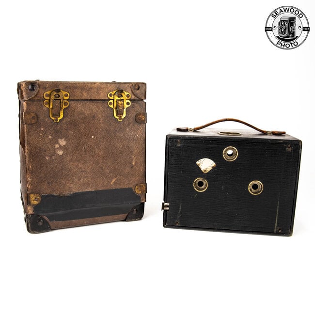 Conley Stereo Box Camera c.1908 GOOD-