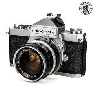 Nikon Nikkormat FTN w/ Nikkor-S 35mm F/.2.8 GOOD
