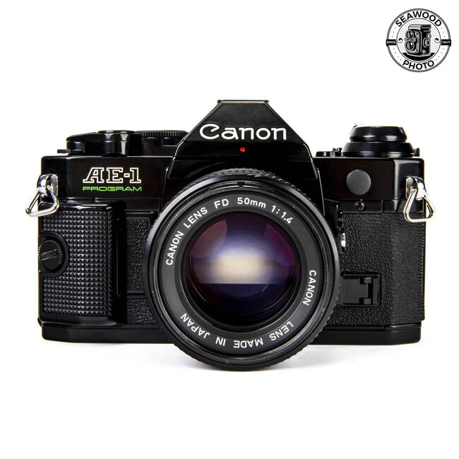 Canon AE-1 Program Black w/ FD 50mm f/1.4 EXCELLENT