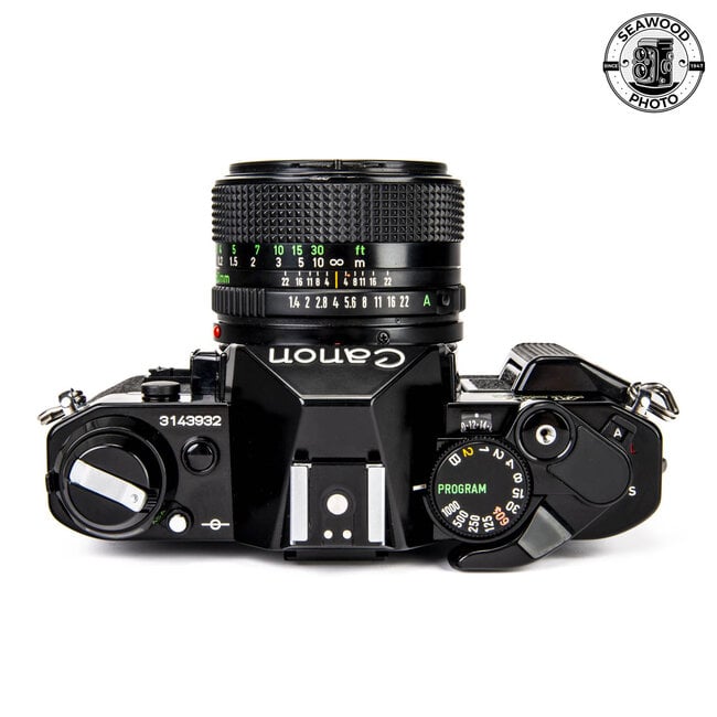 Canon AE-1 Program Black w/ FD 50mm f/1.4 EXCELLENT