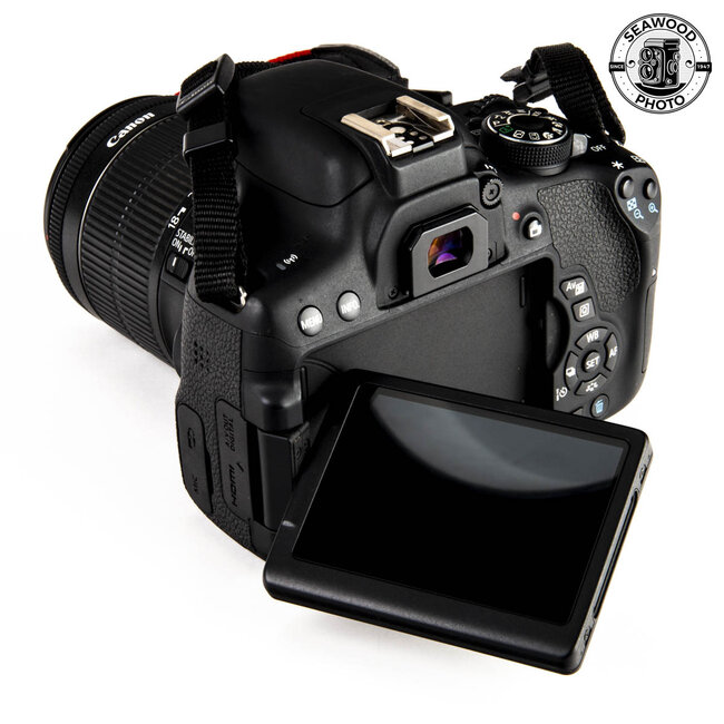 Canon Rebel T6i 24MP w/ 18-55 f/3.5-5.6 GOOD+