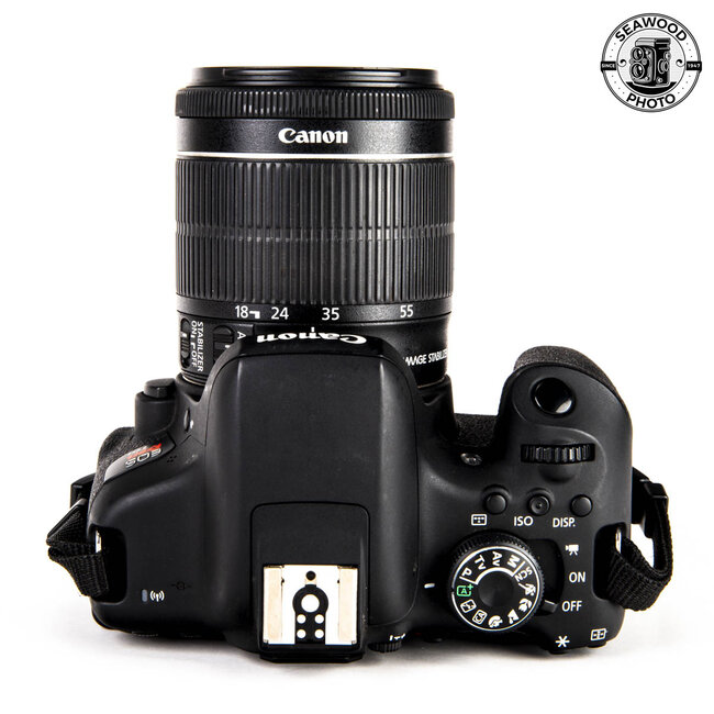 Canon Rebel T6i 24MP w/ 18-55 f/3.5-5.6 GOOD+