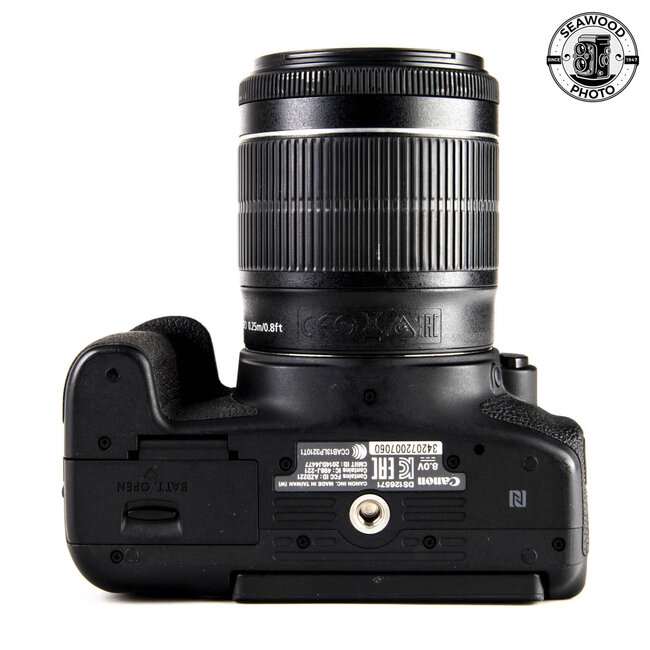 Canon Rebel T6i 24MP w/ 18-55 f/3.5-5.6 GOOD+