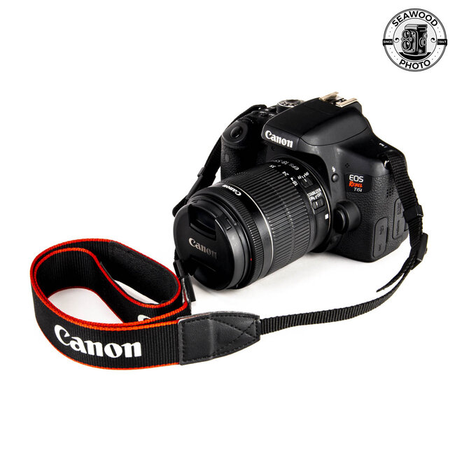 Canon Rebel T6i 24MP w/ 18-55 f/3.5-5.6 GOOD+