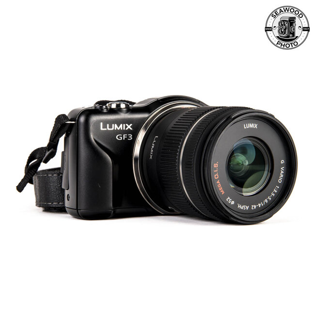 Lumix DMC-GF3 w/ 14-42mm F3.5-5.6 ASPH. GOOD