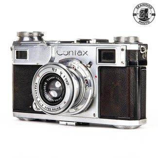 Contax Contax II w/Zeiss 50mm f/3.5 Tessar FOR PARTS