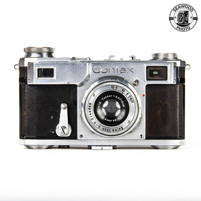 Contax II w/Zeiss 50mm f/3.5 Tessar FOR PARTS