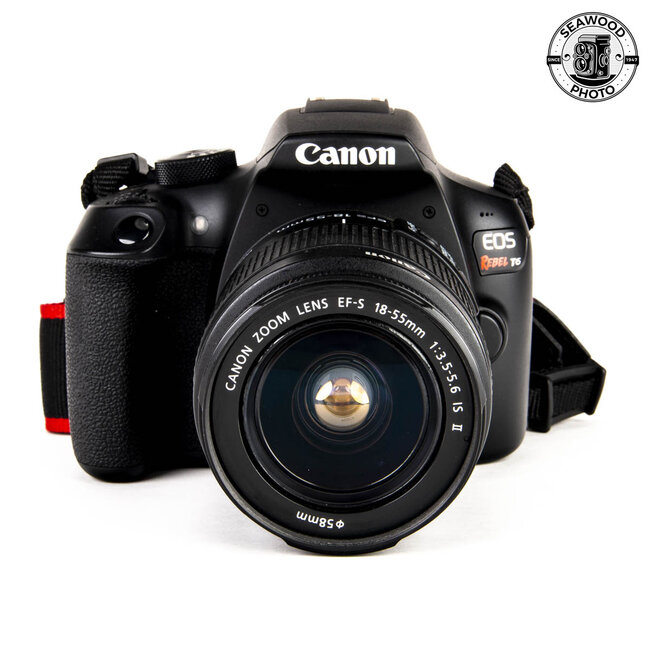 Canon Rebel T6 w/ 18-55mm EFS GOOD+
