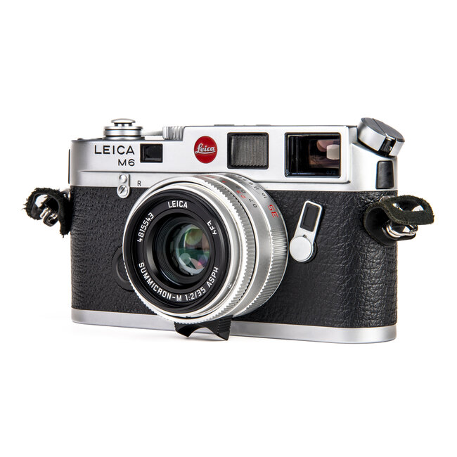 Leica M6 Non TTL 0.72 Silver w/ Summicron 35mm f/2 ASPH EXCELLENT