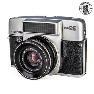 Nikon Nikkorex Auto 35 with Case for PARTS