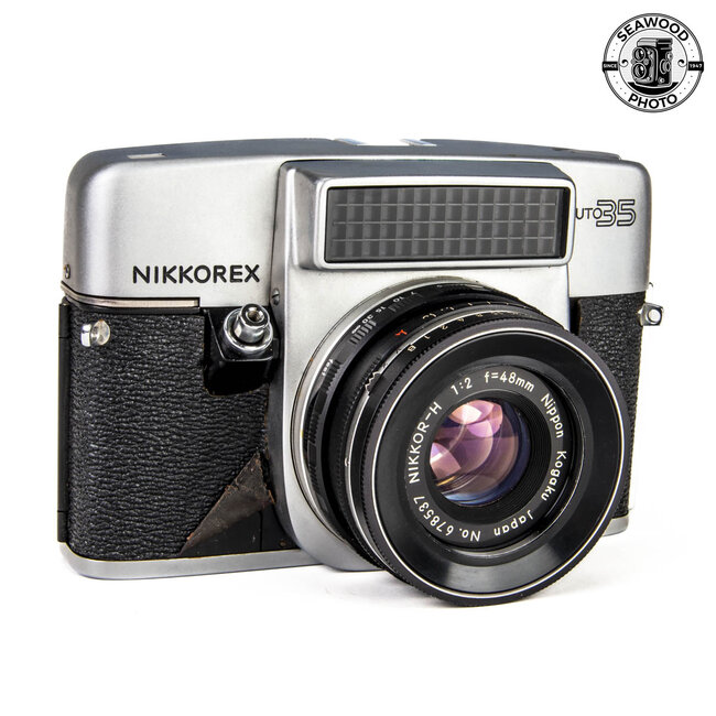 Nikkorex Auto 35 with Case for PARTS