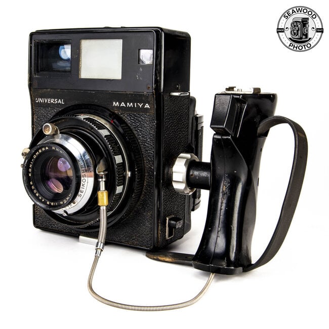 Mamiya Universal Press w/6x7 Back & Koni-Omega 90mm f/3.5 GOOD-