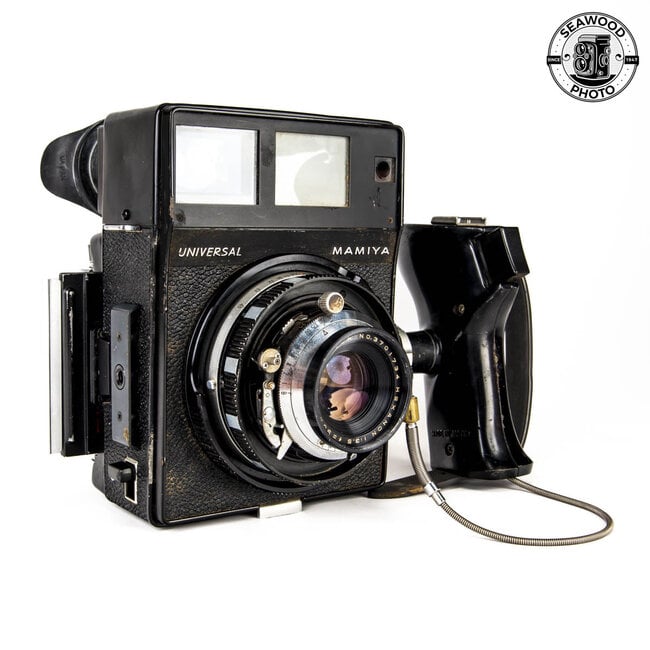 Mamiya Universal Press w/6x7 Back & Koni-Omega 90mm f/3.5 GOOD-