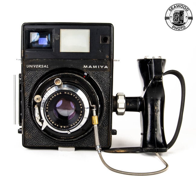 Mamiya Universal Press w/6x7 Back & Koni-Omega 90mm f/3.5 GOOD-