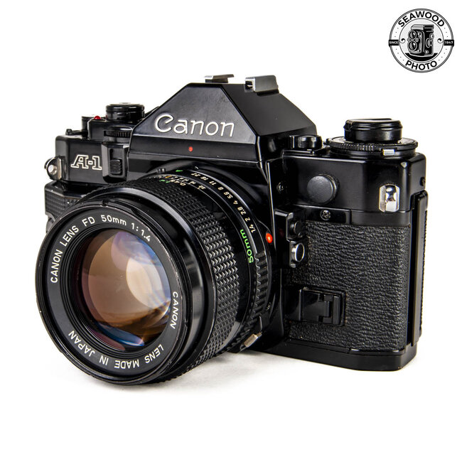 Canon A-1 w/ Canon 50mm F/1.4 GOOD