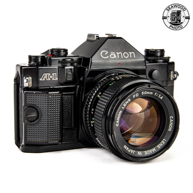 Canon A-1 w/ Canon 50mm F/1.4 GOOD