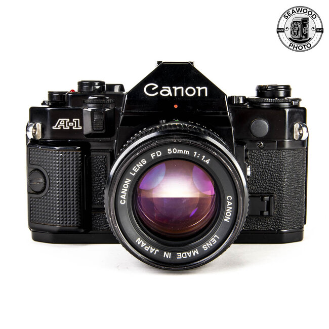Canon A-1 w/ Canon 50mm F/1.4 GOOD