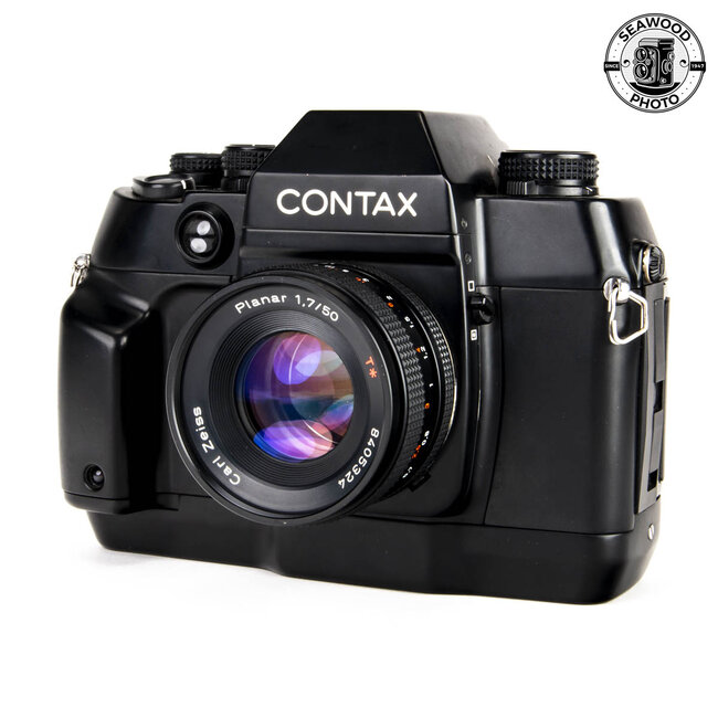 Contax AX w/ Zeiss Planar 50mm f/1.7 T* GOOD