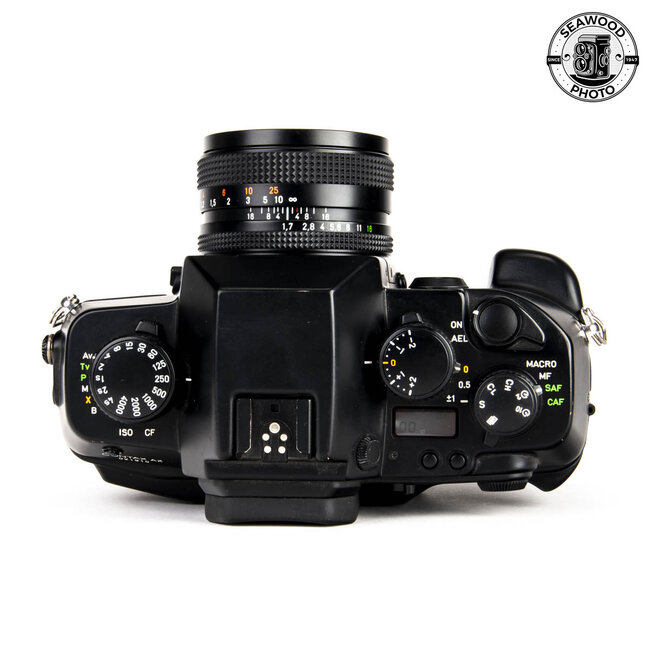 Contax AX w/ Zeiss Planar 50mm f/1.7 T* GOOD
