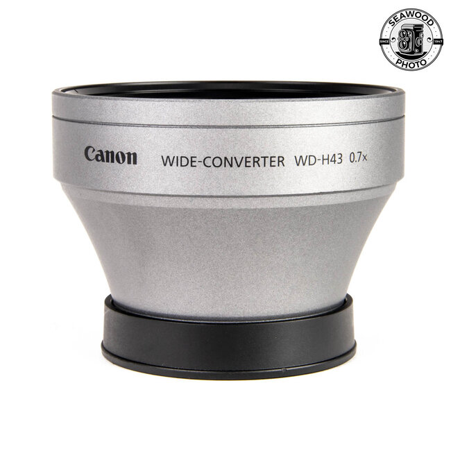 Canon WD-H43 0.7x Wide Convertor Camcorder Camera Lens GOOD+