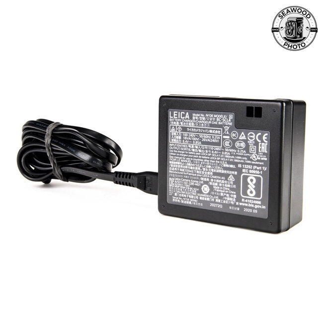 Leica BC-SCL4 Battery Charger — Fits SL, SL2, SL2-S, SL3, Q2, Q3