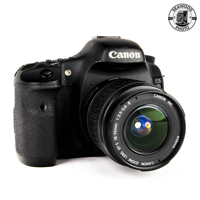 Canon EOS 7D w/ 18-55mm f/3.5-5.6 II EF-S Lens GOOD-
