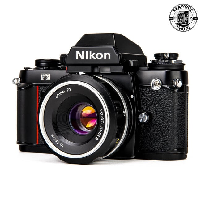 Nikon F3 w/ Voigtlander Ultron 40mm f/2 EXCELLENT