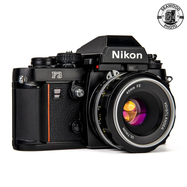 Nikon F3 w/ Voigtlander Ultron 40mm f/2 EXCELLENT