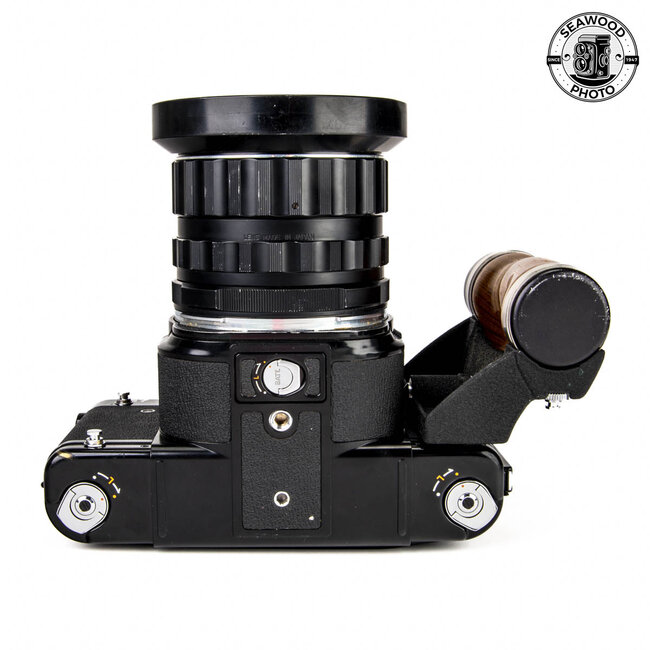 Pentax 67 Camera Kit w/ 55mm f/3.5, TTL Prism, & Grip GOOD