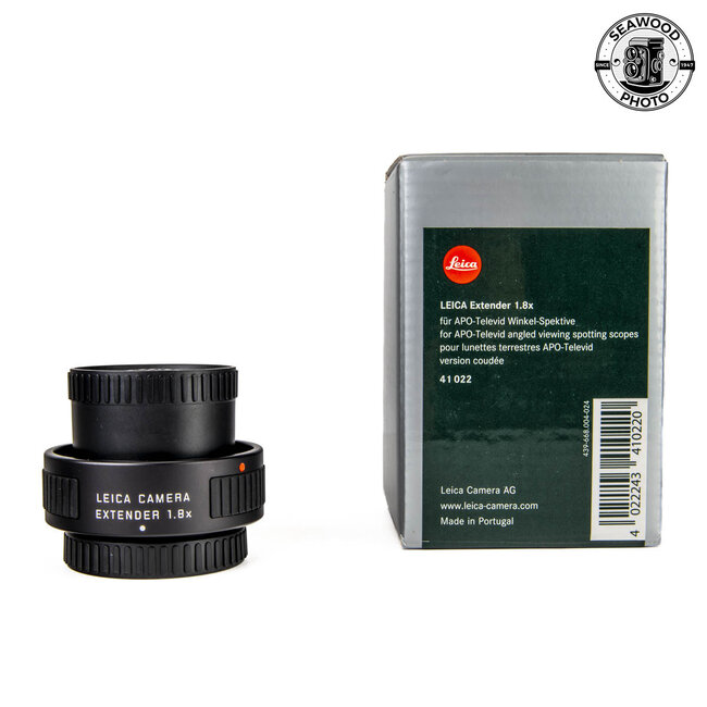 Leica APO-Televid 82 Spotting Scope w/ 25-50x WW Aspheric Eyepiece + Leica 1.8x Extender EXCELLENT