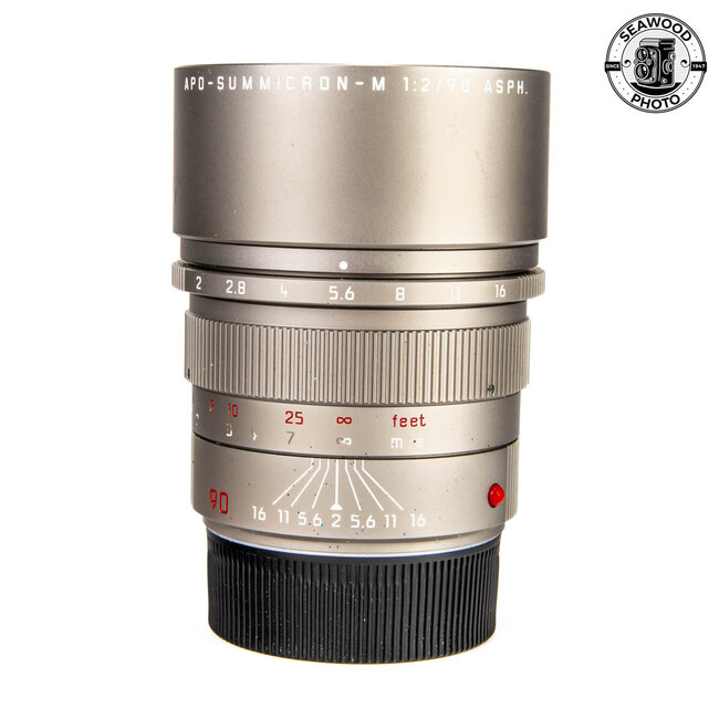 Leica 90mm F2 APO-Summicron M Titanium 11632 GOOD+