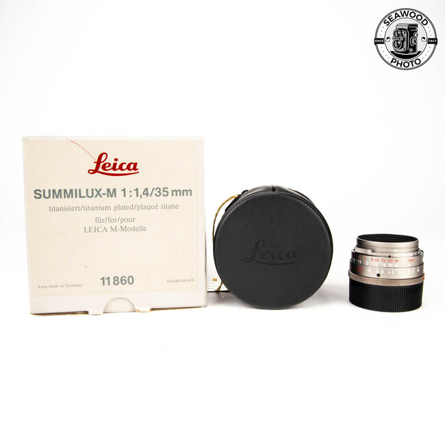 Leica 35mm f1.4 Summilux - M Titanium 11860 GOOD+