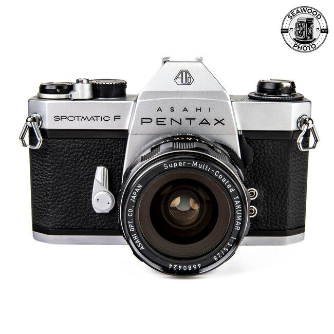 Pentax Spotmatic F w/ SMC 28mm f/3.5 GOOD-