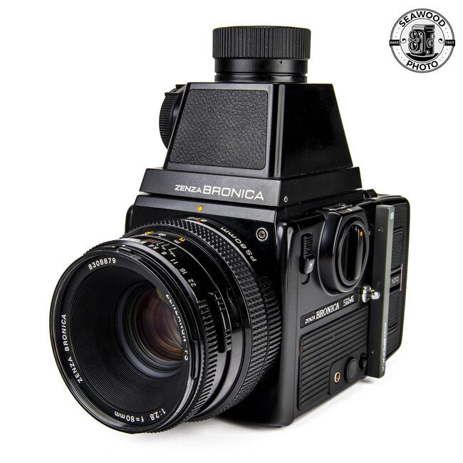 Zenza Bronica SQ-Ai w/ 80mm and Extra FilmBack GOOD