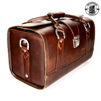 Leica LEICA E Leitz  Rockleigh Large Leather Camera Bag EXCELLENT