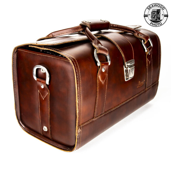 LEICA E Leitz  Rockleigh Large Leather Camera Bag EXCELLENT