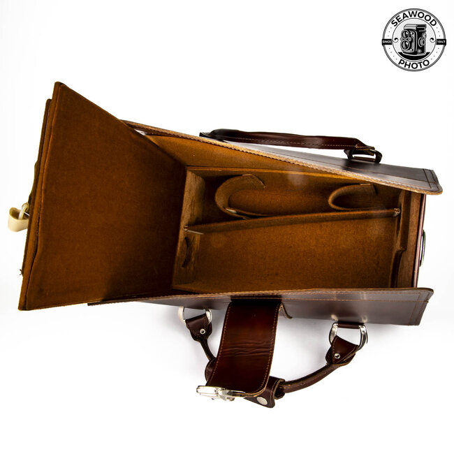 LEICA E Leitz  Rockleigh Large Leather Camera Bag EXCELLENT