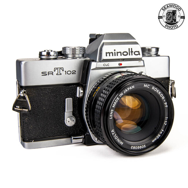 Minolta SRT102 w/50mm f1.7 GOOD+