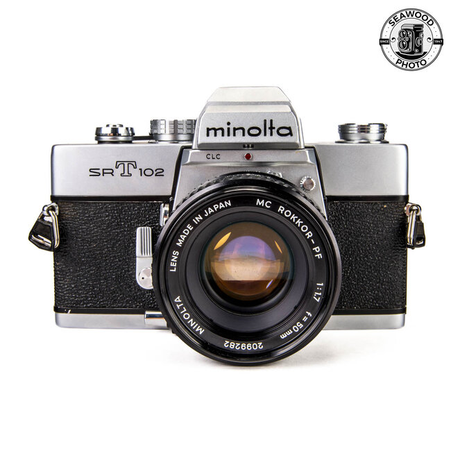 Minolta SRT102 w/50mm f1.7 GOOD+