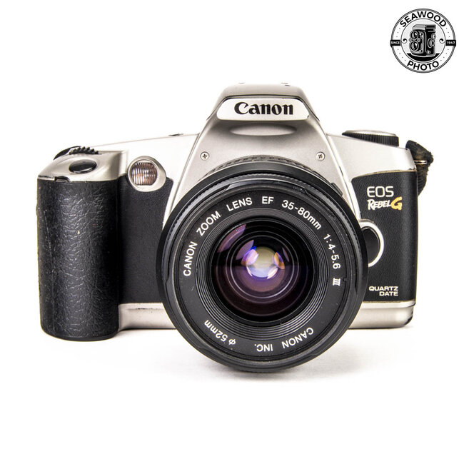 Canon EOS Rebel G w/ 35-80mm f4-5.6 GOOD-