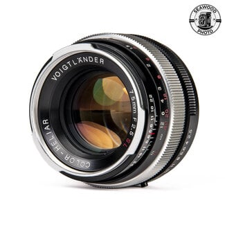 Voigtlander Voigtlander Color-Heliar 75mm f/2.5 SL Pentax K-A/R GOOD+