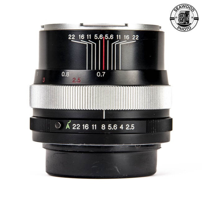 Voigtlander Color-Heliar 75mm f/2.5 SL Pentax K-A/R GOOD+