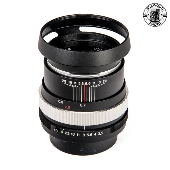 Voigtlander Color-Heliar 75mm f/2.5 SL Pentax K-A/R GOOD+