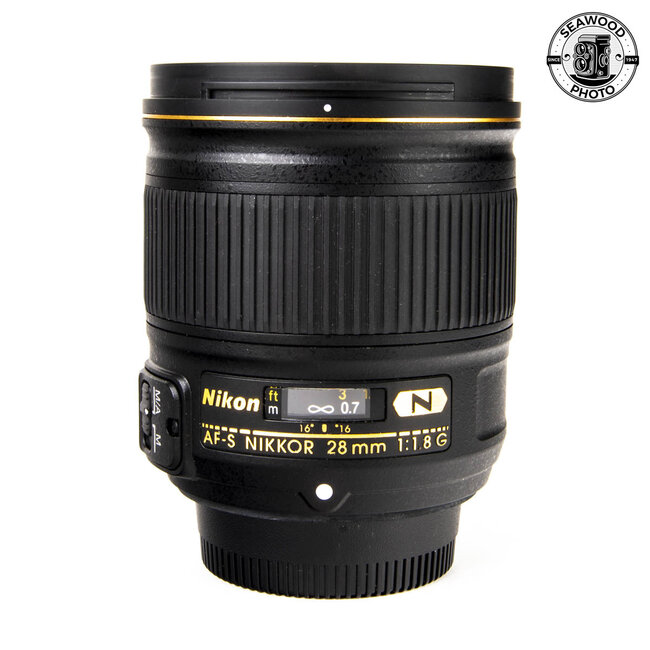 Nikon AF-S Nikkor 28mm f/1.8 G EXCELLENT