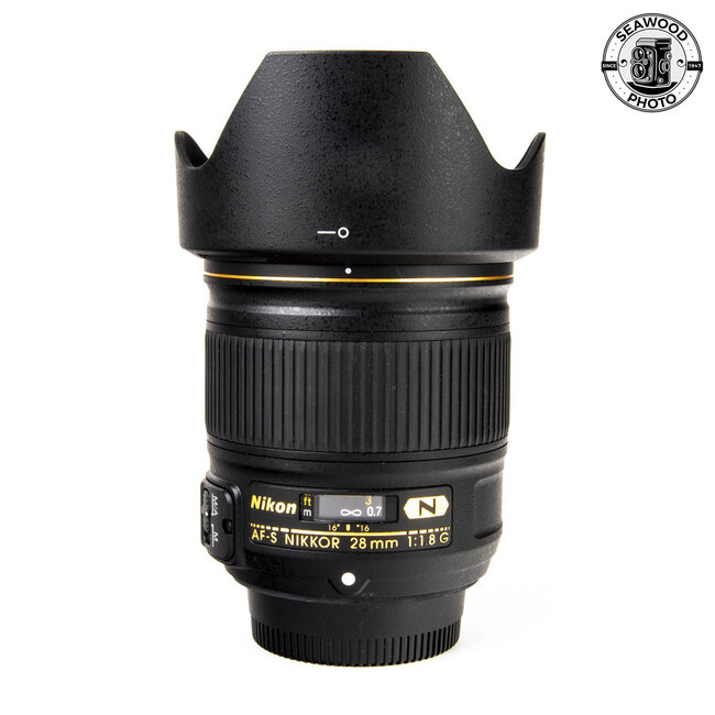 Nikon AF-S Nikkor 28mm f/1.8 G EXCELLENT